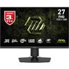 MSI Mag 272PF X24 Gaming Monitor 27 pollici FHD, 1920 x 1080 Rapid IPS, 240 Hz, 0,5 ms, HDR, protezione per gli occhi, HDMI 2.0b, DP 1.2a, inclinazione/altezza regolabile, montaggio VESA, nero