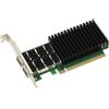 KALEA-INFORMATIQUE Scheda controller di rete PCIe Gen 4.0 PC Dual 100G QSFP56 2 porte. Chipset Mellanox ConnectX 6. Supporto 100GbE 50GbE 40GbE 25GbE 10GbE