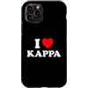 I Love Kappa Custodia per iPhone 11 Pro Kappas - Ventaglio divertente e carino giapponese Yokai con mostri