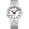 Mondaine Classic orologio Uomo Analogico Al quarzo con cinturino in Acciaio INOX MST.4161B.SJ