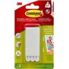 Command 17202BLK Immagine di Fissaggio, Confezione da 4, 2 fogli,Misura M-S, Bianco