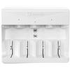 VARTA Caricabatterie, caricatore batterie per pile ricaricabili, carica 2 o 4 AA, AAA, C, D o 1x 9V contemporaneamente, Universal Charger, non attrezzato, con arresto di sicurezza