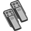 ZANPIERO 114253 Apri porta garage Trasmettitore manuale Coulissant à motorisation Télécommandes de Portail pour AVIDSEN 114253 104257 104251 Compatible avec la Marque Avidsen Extel 2 pezzi