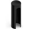 Vershy Manicotto a incastro, 4 pezzi, nero, per porta da 20 mm, in plastica