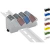 Shelly Hutschienenhalter PW3D Shelly-MINI - Supporto per guida DIN Quadro (35 mm) (grigio Prime)