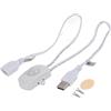 Glomora PIR Sensore Di Movimento Interruttore,Rilevatore Di Movimento A Infrarossi Pir Interruttore Automatico,Interfaccia Usb,Per Illuminazione A Led Fai Da Te
