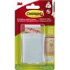 Command 17048 - Gancio per appendere quadri, in metallo, misura XL, portata fino a 3,6 kg, con 4 strisce adesive