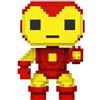 Funko Pop! Marvel 8-Bit - Iron Man - Marvel Comics - Figura in vinile da collezione - Idea regalo - Merchandise ufficiale - Giocattoli per bambini e adulti - Fan dei fumetti - Figura modello per