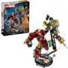 LEGO | Marvel Battaglia Epica: Hulkbuster vs. The Hulk - Giocattolo dei Supereroi con 2 Action Figure e Minifigure di Iron Man - Idea Regalo per Bambini da 9 Anni in su Fan degli Avengers - 76343