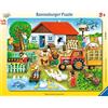 Ravensburger 06020 Cosa va dove?- Puzzle incorniciato da 15 pezzi