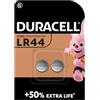 Duracell 2X Duracell LR44 (1 Blister Da 2 batterie) 2 Pile (A76/V13GA/76A)