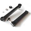 Drall Instruments 2 x Bracci di Ricambio Neri o prolunga per Staffa a Muro 'L52B' prolunga Braccio Modello: VA2B