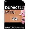 Duracell 2X Duracell 357/303 (1 Blister Da 2 Batterie) 2 Pile (SR44/V357/V303/SR44W/SR44SW)