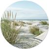 younikat Mousepad motivo dune I Ø 22 cm rotondo I mousepad dimensione standard I antiscivolo I spiaggia I dv1468