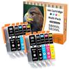 Starlet24 10x 580 581 Cartucce Compatibile per Canon PGI-580 CLI-581 XXL