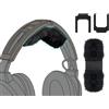 SOULWIT Kit di Cuscinetto di Ricambio Archetto per Bose Aviation X A10/A20 Cuffie, Parte di Riparazione Copertura della Fascia Superiore Cuffie-Nero