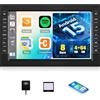 CAMECHO [8-CORE 4+64G] Android 15 Carplay Autoradio per VW Golf 4 T5 MULTIVAN Polo/Peugeot 307 con DSP Carplay Nav, 7 Stereo con Schermo Bluetooth Android Auto RDS 32EQ Mirror Link +Canbus