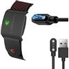 Blueshaweu Compatibile con caricabatterie COOSPO HW9, Blueshaweu 2 pin magnetico USB di ricambio compatibile con COOSPO HW9 cardiofrequenzimetro braccio/MOOFIT HW401 fascia da braccio per cardiofrequenzimetro