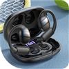 JOYROOM Cuffie Open Ear, Bluetooth 5.4 Cuffie Wireless con Display LED, Comfort Ultra, Chiamate Nitide, Suono Potente, 50H di Autonomia, Auricolari Sportivi Impermeabili IPX4 per la Corsa