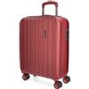 MOVOM Wood Trolley cabina Rosso 40x55x20 cms Rigida ABS Chiusura TSA 38L 2,9Kgs 4 doppie ruote Bagaglio a mano