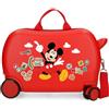 Disney Joumma Disney Mickey Fun Times Valigia per Bambini Rosso 45 x 31 x 20 cm Rigido ABS 1,8 kg 34 L Bagaglio a Mano