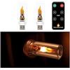 JKCUYOO 2 PCS Retro Lampade per Auto,Luci Ambientali Retrò Plug-in Per Interni Auto,Luci Notturne USB per Auto,Mini Luci LED Portatili per Interni Auto,Camere da Letto,Campeggio