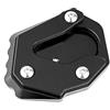CCYYMOWOK Piastra di supporto estensione laterale per cavalletto moto per VERSYS 1000 SE VERSYS1000 2015-2019 2020 2021 2022 2023 2024 accessori versys x300 1000se VERSYS 1100 S SE 1100SE 2025 (nero)
