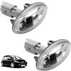 JAWUZ 2 Pezzi Freccia Laterale Compatibile Con Citroën, C2, C3, C4, Per Peugeot Parter, 107, 307, 407, Lato Sinistro E Destro, Luce Segnalazione, Indicatore Direzione