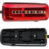 LONGLING Fanale posteriore destro a LED, 24 V, per camion DAF CF XF XG XD con allarme di retromarcia