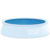 Intex 28010 - Telo Termico per Piscina Easy Set Rotonda, Polietilene, Blu, 244 cm