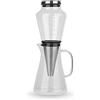 BEEM Cold Drip 03075 - Caffettiera per vetro borosilicato da 0,5 l, in acciaio INOX, colore: Argento trasparente, dimensioni: 14 x 12,5 x 33,4 cm