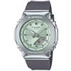 Casio G-shock - Orologio Uomo Al Quarzo Sportivo Cinturino In Silicone Grigio Cassa In Resina Quadrante Analogico-digitale Verde - GM-S2110-3AER