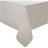 Laura Ashley Harper - Tovaglia in tessuto lussuosamente liscio, per cene formali o informali, vacanze, banchetti, matrimoni o feste, 152,4 x 304,8 cm, avorio