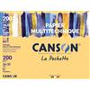 Canson Busta Cansoncarta multitecnica 24 x 32 cm, 12 fogli 200 g/m²