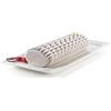 silikomart | Stampo in Silicone per Torta Moderna BÛCHE QUENELLE, Antiaderente, Confezione da 1 Stampo per Dolci, 3D Design, 243 x 90 mm, h 77 mm, Volume 1,3 ml, Made in Italy