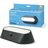 Garza - Applique da esterno solare LED 4000K, 500lm, sensore di movimento 120°, 3 modalità di illuminazione, autonomia 20h, IP54, ideale per giardini, terrazze e pareti. Installazione a parete.