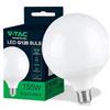 V-TAC Lampadina LED Globo con Chip Samsung e Attacco Edison E27, 22W (Equivalenti a 155W) G120-2600 Lumen - Lampadina LED Massima Efficienza e Risparmio Energetico - Luce 6500K Bianca Fredda