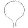 JewelryWe Collana Serpente Girocollo da Donna: Collana Vintage Classico Regolabile Choker in Acciaio Inossidabile Holloween Accessori da Donna
