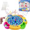 Aischens Gioco Musicale di Pesca con 45 Pesciolini e 4 Canna