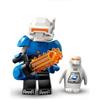 BRICK Flip Esploratrice di pianeta di ghiaccio (Ice Planet Explorer), Lego Minifigure serie 26 Space (Series 26 Space), singolo personaggio da collezione, set completo con supporto e accessori, (col26-8)