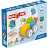 Geomag Blocchi magnetici - GEOMAG - Magicube 308 - 10 pezzi - Varie forme - Veicoli - Plastica riciclata