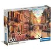 Clementoni - Puzzle 1500 Pezzi per Adulti e Ragazzi, Collection, Tema Venezia, Compact Box con Poster Incluso, Idea Regalo Uomo e Donna, Made in Italy, 59,5x84,5 cm, 31743