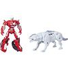 Transformers: Il Risveglio, Beast Alliance, Beast Combiner, Confezione da 2 Action Figure, Giocattolo di Arcee da 12,5 cm, dai 6 Anni in su