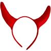 Inception Pro Infinite Cerchietto Rosso Con Corna Diavola Diavoletta Accessori Travestimento Donna Halloween Carnevale Feste costume femminile