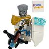 LEGO Ninjago: Zane Minifigure from Master of The Mountain with Bowcaster and Shield