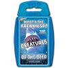 Top Trumps Creatures of The Deep - Gioco di carte classico, impara fatti su meduse blubber blu, polpo e pinguini in questo gioco educativo imballato, regalo e giocattolo per ragazzi e ragazze dai 6
