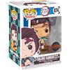 Funko Pop! Animation: Demon Slayer - Tanjiro Kamado With Ch - Si Illumina Al Buio- Figura in Vinile da Collezione - Idea Regalo - Merchandising Ufficiale - Giocattoli per Bambini e Adulti