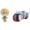 Smoby 44 Cats - Statuetta Lampo con moto, personaggio della serie 44 Cats, per bambini dai 3 anni in su