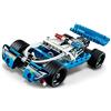 LEGO Technic Inseguimento della Polizia, Macchina Dotata di Motore Pull-Back, Set da Costruzione per Bambini e Bambine dai 7 Anni in su, 42091