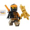 LEGO Ninjago Core: Cole Minfigure con martello a punta - Età 6+
